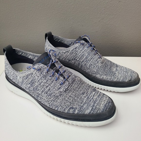 COLE HAAN 2.Zerogrand Stitchlite Ox Water Resistant Sneaker Shoes Grey Men\'s 11 main image 5